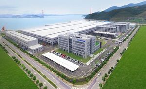 A photo of a massive industrial complex