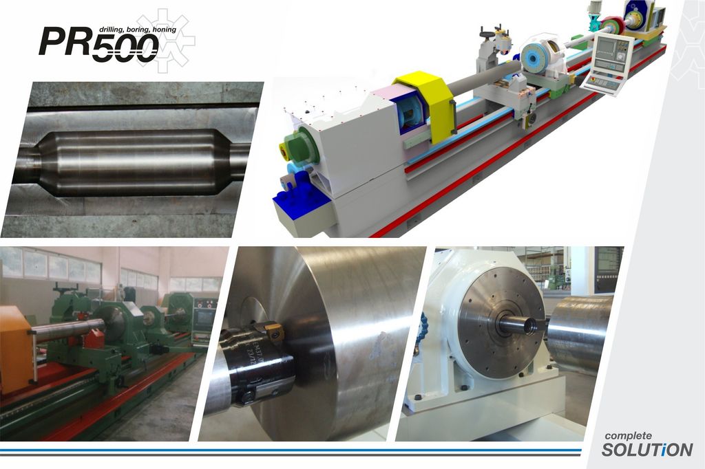 A collage of the Saporiti PR500 product range