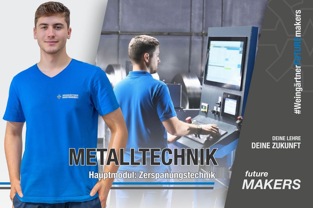 A young man (apprentice) working on a control panel