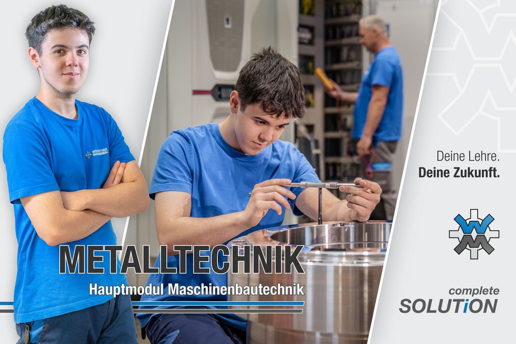 Ein junger Lehrling, vertieft in seiner Arbeit